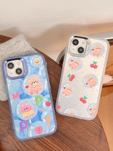 Load image into Gallery viewer, Bubble Bear iPhone Case with Holder