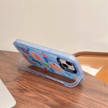 Load image into Gallery viewer, Bubble Bear iPhone Case with Holder