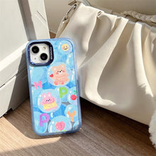 Load image into Gallery viewer, Bubble Bear iPhone Case with Holder
