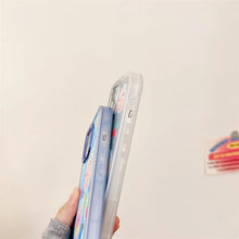 Load image into Gallery viewer, Bubble Bear iPhone Case with Holder