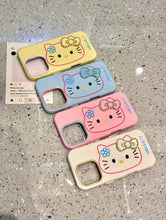 Load image into Gallery viewer, Cute Bow Hello Kitty iPhone Case