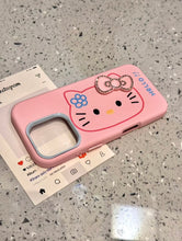 Load image into Gallery viewer, Cute Bow Hello Kitty iPhone Case