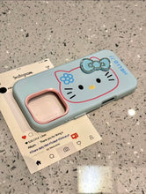 Load image into Gallery viewer, Cute Bow Hello Kitty iPhone Case