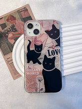 Load image into Gallery viewer, Elegant Kitten iPhone Case