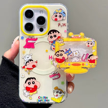 Load image into Gallery viewer, Crayon Shinchan TV Magsafe iPhone Case