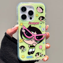 Load image into Gallery viewer, Cute Powerpuff Girl iPhone Case