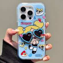 Load image into Gallery viewer, Cute Powerpuff Girl iPhone Case