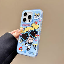 Load image into Gallery viewer, Cute Powerpuff Girl iPhone Case