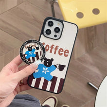 Load image into Gallery viewer, Cute Animal Magsafe Grip Stand iPhone Case