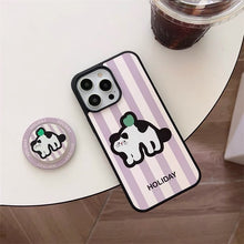 Load image into Gallery viewer, Cute Animal Magsafe Grip Stand iPhone Case