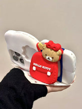 Load image into Gallery viewer, Hello Kitty Wears Backpack iPhone Case