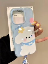 Load image into Gallery viewer, Cute Puppy iPhone Case with Chain