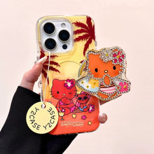 Load image into Gallery viewer, Aloha Hello Kitty Magsafe iPhone Case