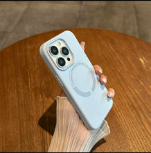 Load image into Gallery viewer, Silicon Magsafe Grip iPhone Case
