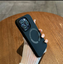 Load image into Gallery viewer, Silicon Magsafe Grip iPhone Case
