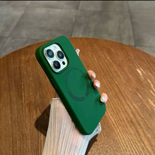 Load image into Gallery viewer, Silicon Magsafe Grip iPhone Case