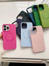 Load image into Gallery viewer, Silicon Magsafe Grip iPhone Case