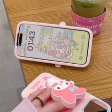Load image into Gallery viewer, Sanrio Family iPhone Case with Build in Grip