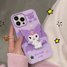 Load image into Gallery viewer, Sanrio Family iPhone Case with Build in Grip