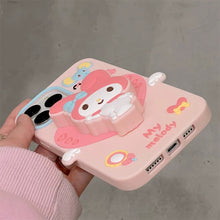 Load image into Gallery viewer, Sanrio Family iPhone Case with Build in Grip