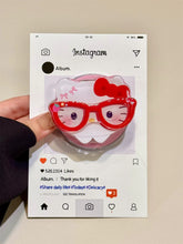 Load image into Gallery viewer, Hello Kitty Wears Glass MagSafe iPhone Case