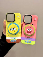 Load image into Gallery viewer, Spongebob and Patrick Magsafe iPhone Case