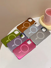 Load image into Gallery viewer, Frosted Removable Magsafe Grip iPhone Case