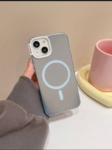 Load image into Gallery viewer, Frosted Removable Magsafe Grip iPhone Case