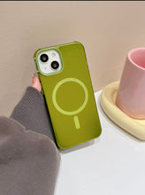 Load image into Gallery viewer, Frosted Removable Magsafe Grip iPhone Case