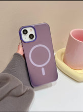 Load image into Gallery viewer, Frosted Removable Magsafe Grip iPhone Case