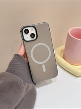 Load image into Gallery viewer, Frosted Removable Magsafe Grip iPhone Case