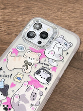 Load image into Gallery viewer, Kitten Around iPhone Case with Holder