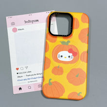 Load image into Gallery viewer, Pumpkin Hello Kitty Magsafe iPhone Case