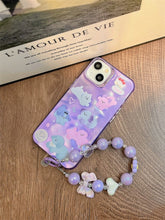 Load image into Gallery viewer, Purple Laser Puppy iPhone Case