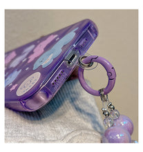 Load image into Gallery viewer, Purple Laser Puppy iPhone Case