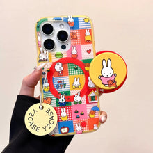 Load image into Gallery viewer, Miffy Checker Magsafe iPhone Case