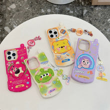 Load image into Gallery viewer, Toy Story Character iPhone Case with Chain