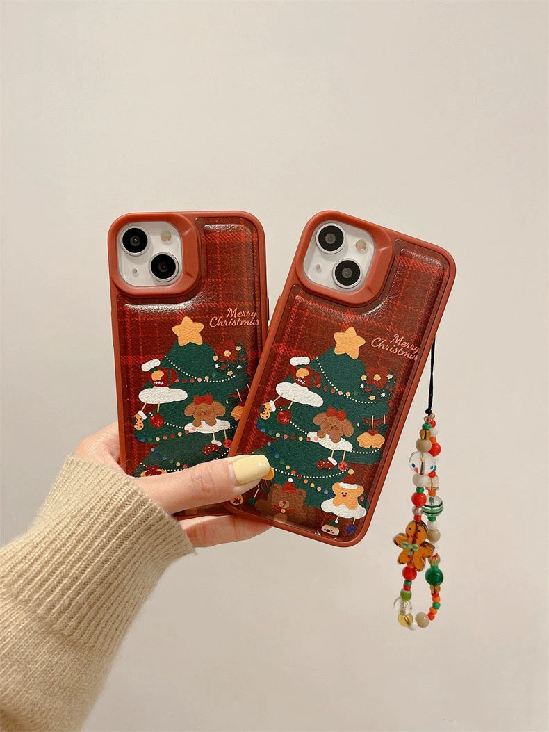 Merry Xmas iPhone Case with Charm – Shinity showCase Merry Xmas iPhone Case with Charm – Shinity showCase