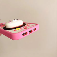 Load image into Gallery viewer, Cute Bear Music Player iPhone Case