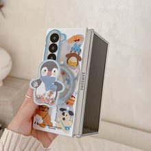 Load image into Gallery viewer, Samsung Zfold Penguin Magsafe Case with Grip
