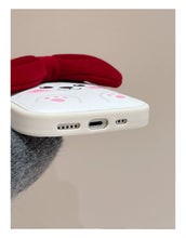Load image into Gallery viewer, Bow Beau Cute Puppy iPhone Case