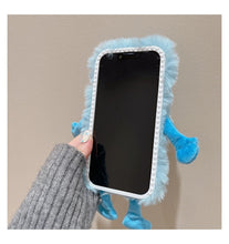Load image into Gallery viewer, Fluffy Couple Magnetic Hand iPhone Case