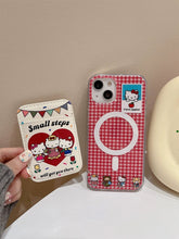 Load image into Gallery viewer, Hello Kitty Magsafe Cardholder iPhone Case
