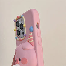 Load image into Gallery viewer, Piggy Bubble Pop iPhone Case