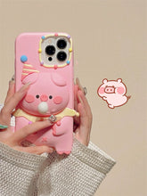 Load image into Gallery viewer, Piggy Bubble Pop iPhone Case
