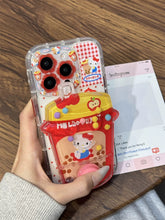 Load image into Gallery viewer, Hello Kitty Bubble Tea iPhone Case