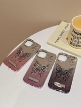 Load image into Gallery viewer, Plated Butterfly iPhone Case