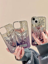 Load image into Gallery viewer, Plated Butterfly iPhone Case