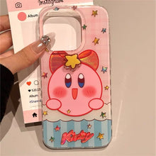 Load image into Gallery viewer, Star Kirby iPhone Case with Chain