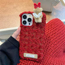 Load image into Gallery viewer, Bear Angel iPhone Case